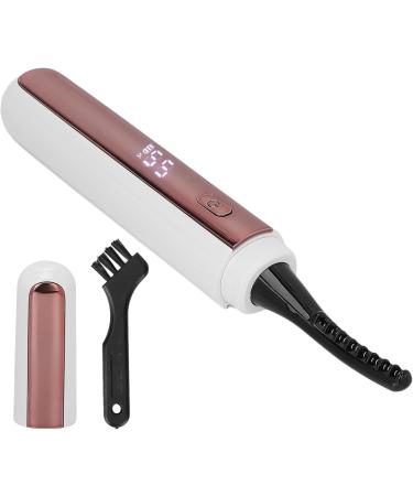 Verdant Touch Eyelash Curling Brush Electric Eyelash Curler USB Rechargeable Heated Perm with 4 Level Temp LCD Display for Women - Buy Online on SooperMarket.com