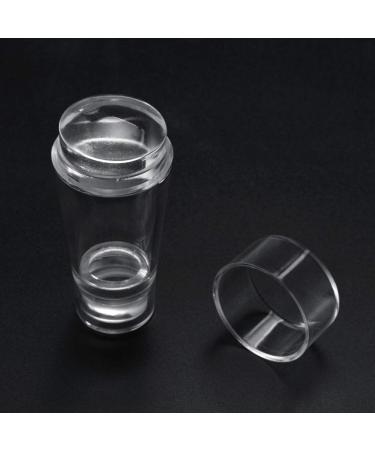 Lurrose Clear Nail Art Stamper - Jelly Silicone Tool for DIY Nail Decor | Perfect for Women Ladies & Girls - International Shipping Available - Buy Online on SooperMarket.com