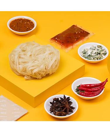 Alley noodles Lanzhou ramen noodles Sichuan chili and hemp noodles Chongqing noodles spicy substitute supper noodles Hot and Sour Rice Noodles (Sichuan Mixed Noodles with Peppers 20 bag) - Buy Online on SooperMarket.com