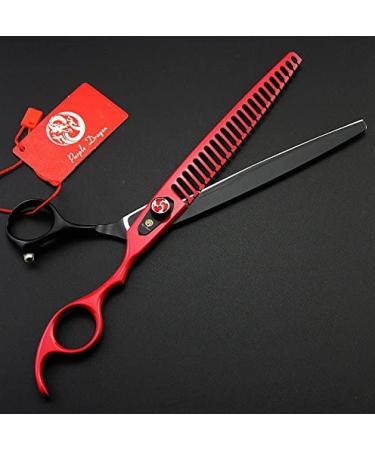 Purple Dragon 8.0 inch Professional Pet Grooming Scissors - Dog Chunker Shears - Buy Online on SooperMarket.com