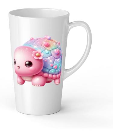 White Ceramic Baby Turtle Mug - Large 483 ml Perfect for Hot Chocolate or Milk Fun and Easy to Use - Buy Online on SooperMarket.com
