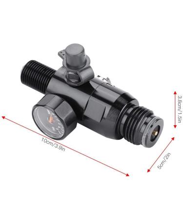 POCREATION Durable Aluminum Paintball Regulator  Paintball Air Tank Regulator  for Industrial(Inlet 4500psi  Outlet 2200psi) - Buy Online on SooperMarket.com