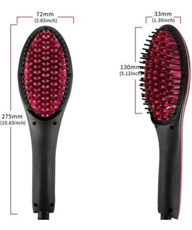 Electric Heating Comb Hair Straightening Brush Adjustable Temperature Hair Straightener Women's Hair Hot Comb (Color : 1pcs no Box Size : UK) UK 1pcs No Box - Buy Online on SooperMarket.com