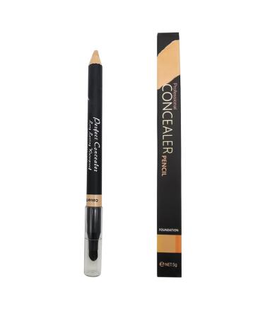 (Concealer Stick ERYUE TFT Concealer Pencil for Face Double-Sided Under Eye Concealer Longlasting & Waterproof Cosmetics type 2 Natural