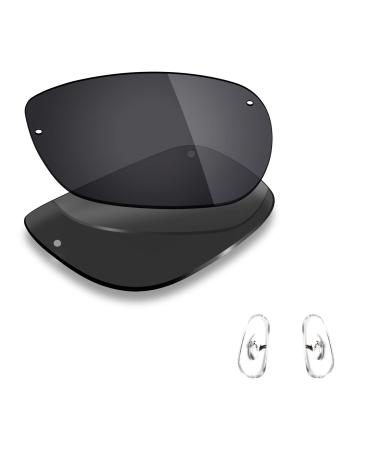 Mryok Polarized Replacement Lenses and Nose Bridge for Ray-Ban RB3183 63mm Polarized - Stealth Black Mryok