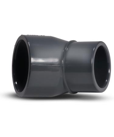 Paradies Pool PVC Fitting Angle 45 - 63 mm Adhesive Sleeve & 50/63 mm Nozzle | Quality European Pool Accessories - Buy Online on SooperMarket.com