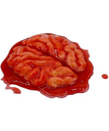 Zombie Brain 120g - Halloween sweets/Candy - Strawberry Flavour Gummy Sweet in Candy Liquid (1) - Buy Online on SooperMarket.com
