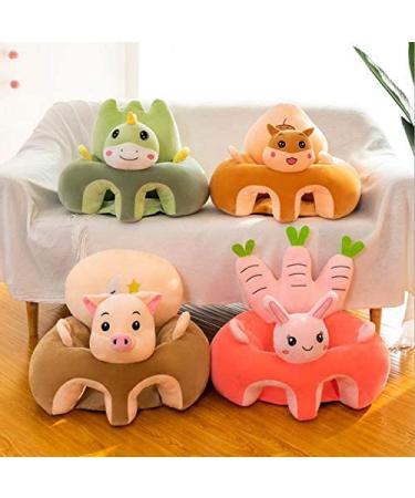 Eyomii1 Pcs Baby Sitting Chair Baby Sofa Seat Cover Without Filler Infant Support Seat Sofa Cover Plush Learning to Sit Chair for Toddlers 3-24 Month Baby.(Only Cover) - Buy Online on SooperMarket.com