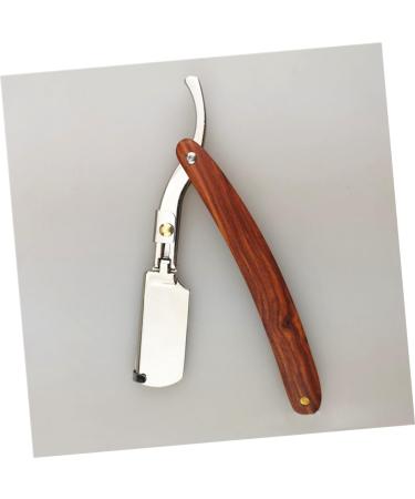 Angoily 2pcs Metal Manual Razor Set - Safe Shaving Razor for Men with Wooden Handle | International Shipping Available - Buy Online on SooperMarket.com