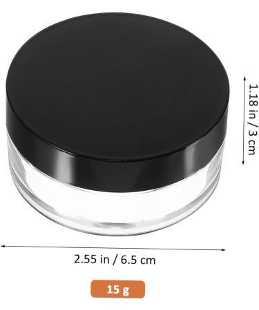BELLIFFY Travel Powder Containers Powder Container with Puff Body Powder Container Portable Travel Size Container Loose Powder Containers Puff Powder Applicator Small Powder Puff - Buy Online on SooperMarket.com