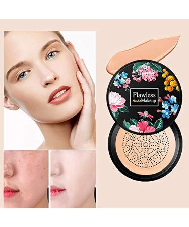 NVYUE Mushroom Head Air Cushion CC Cream - Natural Matte Concealer & Moisturizing BB Cream - Buy Online on SooperMarket.com