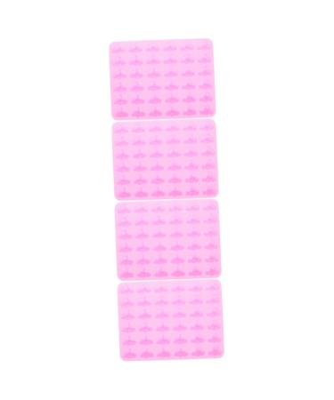 Milisten 4pcs Cloud Silicone Mold Candies Making Mold Pastry Fondant Molds Dessert Fondant Molds Silicone Molds for Safe Candy Mold Cookie Kitchen Jelly Mold Pudding Baby Silica Gel Mousse 21.8X16.2cmx4pcs Pinkx4pcs