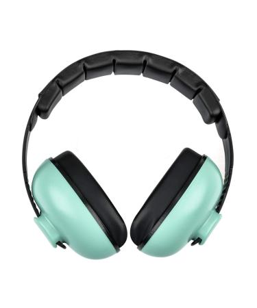 HiLeuYie Baby Noise Cancelling Headphones - Baby Earmuffs for Sleep - Babies Ear Protection - Baby Ear Muffs Noise Blocking Green