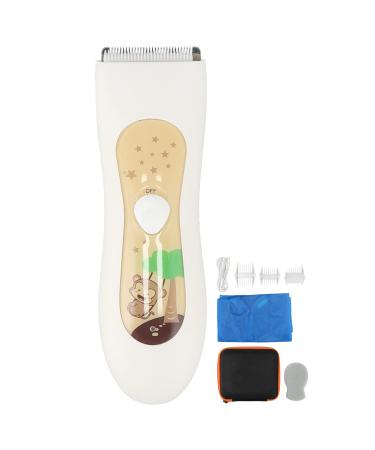 Hztyyier Hair Trimmer  Quiet Baby Hair Clipper Waterproof for Baby Kids for Home Use