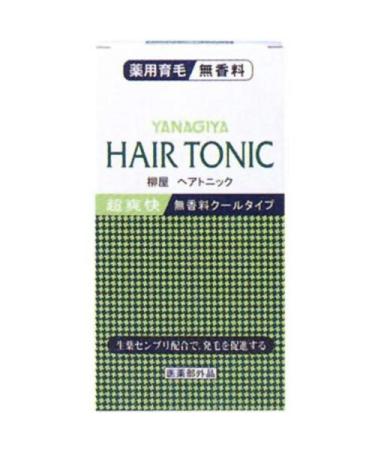 YANAGIYA Hair Tonic No Fragrance Cool 240ml (Japan Import)