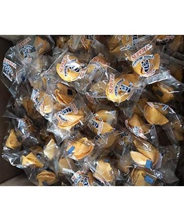 Fortune Cookies: Crisp Vanilla Cookies with Fun Traditional Fortunes - 25 Wrapped Cookies - Buy Online on SooperMarket.com