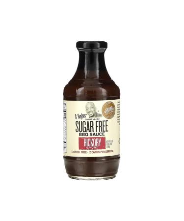 G Hughes Smokehouse Sugar Free BBQ Sauce Hickory 18 Ounce