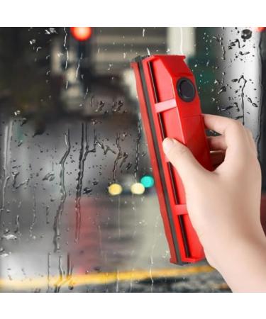 ZABEES Magnetic Window Cleaner Glass Window Washing Brush Wiper Double-sided Squeegee Cleaning Gadget Household Dust Washer - Buy Online on SooperMarket.com