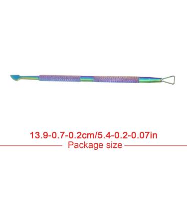 Dajidafu Manicure Tools False Nails Stainless Steel Double Head Pushers Remover Pedicure Stick Nipper Pliers for Nail Art Tool Home Type 1 - Buy Online on SooperMarket.com