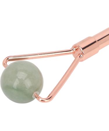 Double Headed Jade Face Roller - Relieve Wrinkles & Soothe Skin | Portable Massage Tool for Facial & Neck Care - Buy Online on SooperMarket.com