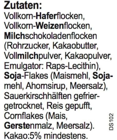 Seitenbacher Muesli Hab Dich Lieb I Whole Grain Cereals I Sour Cherries I Milk Chocolate I Cornfrlakes I 3 x 600 g 600.00 g (Pack of 3) 600.00 g (Pack of 3) - Buy Online on SooperMarket.com