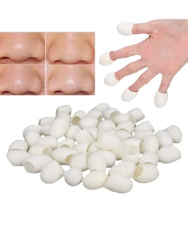 Brrnoo Natural Silk Cocoons - 50 Pieces for Facial Care | Blackhead Removal & Skin Whitening - Buy Online on SooperMarket.com