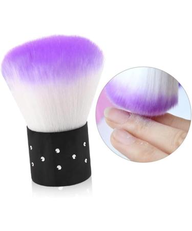 minkissy 1 Set Nail Block Bulk Nail Files Sand Paper Nail Sanding Buffer Nail Art Brush Nail Brush Remover Buffer Block Tools Nail Cleaner Brush Nail Polish Block Purple Paint Manicure - Buy Online on SooperMarket.com