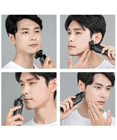 Buy Rechargeable Electric Razor for Men - Waterproof Cordless 4-in-1 Shaver & Trimmer - IPX7 Wet/Dry | USB Charging - Black - Buy Online on SooperMarket.com