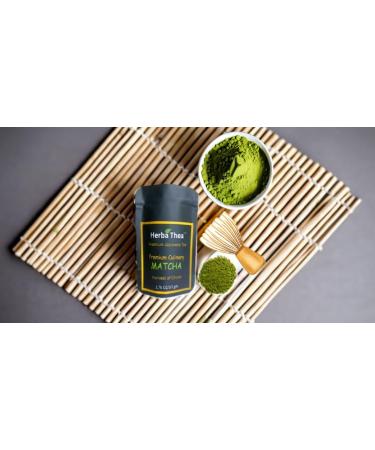 Herba Thea Premium Culinary Matcha Tea Powder 1.76 oz/50 gm Harvest of Chiran - Buy Online on SooperMarket.com
