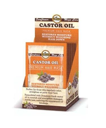 Difeel Premium Hair Mask - Castor Oil 1.75 ounce (2-Pack)