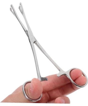 BCOATH Reptile Feeding Clip Lizard Stuff Feeding Tongs Snake Tongs Stainless Steel Silver - Buy Online on SooperMarket.com