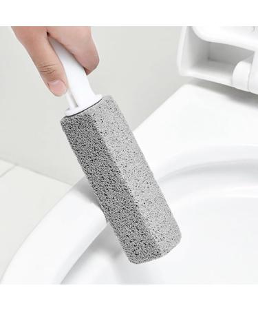 Yawdil Pumice Stone For Toilet Bowl Cleaning Scouring Stick With Handle Powerfully Away Limescale Stain Cleaning Tool - Buy Online on SooperMarket.com