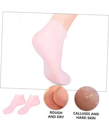 PLAFOPE 1 Set Hydrating Sock Gloves Cracked Foot Socks Exfoliating Gloves Sock Moisturizing Hand Gloves Foot Care Socks Exfoliating Socks Moisturizing Foot Cover Moisturizer Socks - Buy Online on SooperMarket.com