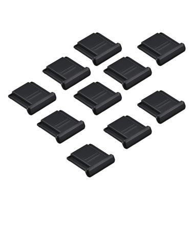 CamDesign 10 Packs Camera Flashlight Hot Shoe Cover Cap Compatible with Canon/Nikon/Panasonic/Fujifilm/Olympus/Pentax Sigma DSLR/SLR/Evil Camera Nikon BS-1