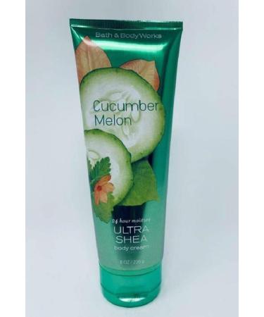 Bath & Body Works Ultra Shea Cream Cucumber Melon 8 oz Cucumber 8 Fl Oz (Pack of 1)