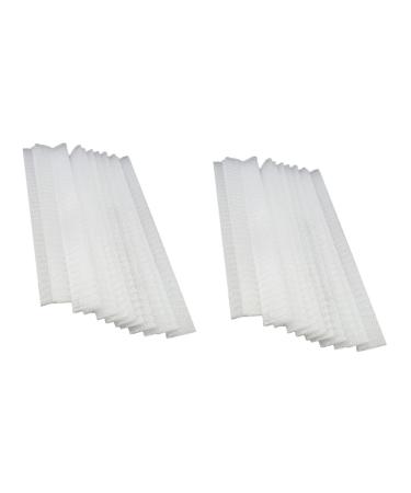 200 Pcs Make up Brush Cover Brush Protector Cosmetic Protector Brush Mesh Cover Cosmetic Brush Cover 100pcsx2pcs Whitex2pcs