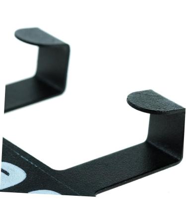 PRETYZOOM Over Door Clothes Hanger Rack Hook up On The Door Coat Rack medium Black - Buy Online on SooperMarket.com