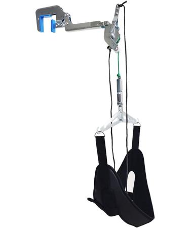 Colcolo Cervical Neck Traction Device - Over The Door Hammock & Portable Hanging Stretcher for Neck Relief | Global Shipping Available - Buy Online on SooperMarket.com