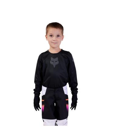 Fox Racing Unisex Kids Blackout Jersey Windbreaker M Black