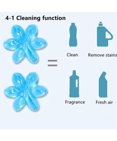 Toilet Gel Stamps - 3 Pack | 36 Toilet Bowl Stamps | Long-Lasting Floral Scent | Refreshing Toilet Gel Refills - Buy Online on SooperMarket.com