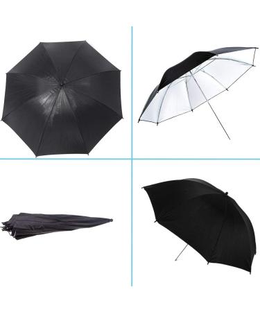 Photography Umbrella Lighting Kit - 4 Pack 33/84cm Soft White Translucent and Reflective Umbrellas for Studio Shooting - Photo and Video Lights - Buy Online on SooperMarket.com