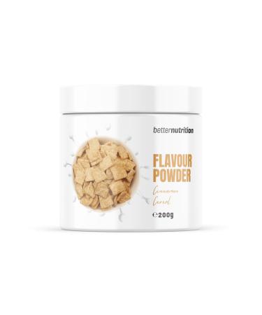 Taste powder |Vegan |calorie -reduced aroma |Flavor powder |Premium Flavor Powder |calorie -reduced aroma |Flavor Powder Zero 200g |Better Nutrition (Cinnamon Cereal)