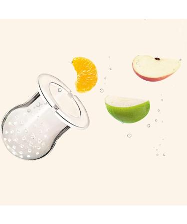 2-Pack Baby Food Feeder Pacifier | Soft Silicone Blue & Green | Ideal for Home Use & Fruit Nutrition - Buy Online on SooperMarket.com