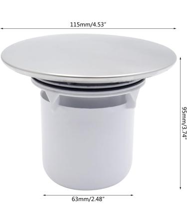 Removable Shower Plughole Cover Replacement Bathroom Deodorant Floor Drain Cover Shower Waste Trap Cover Hairs Catchers Floor Drain Cover Round Hairs Catchers Plastic Shower Replacement - Buy Online on SooperMarket.com