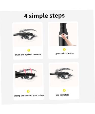 Rechargeable Heated Eyelash Curler | Long Lasting Electric Lash Curler for Women - Perfect for Makeup | International Shipping Available - Buy Online on SooperMarket.com