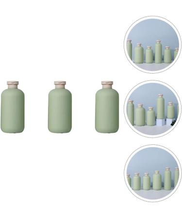 minkissy 3pcs Flip Cap Shampoo Bottles Empty Sub Package Squeeze Bottles Shower Gel Bottle Refillable Containers for Shampoo Lotions Cream Wash Conditioner Green 12.8x5.8cm - Buy Online on SooperMarket.com