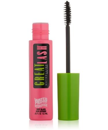 Maybelline Great Lash Waterproof Mascara - Very Black - 2 Pack