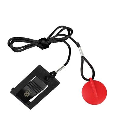 Treadmill Universal Magnet Safety Key for All NordicTrack, Proform, Image, Weslo, Reebok, Epic, Golds Gym, Freemotion, and Healthrider Treadmills Black