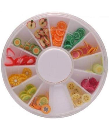 288pcs Mini 3D Fruit & Animal Nail Art Combo Wheels for Nail Decoration - Buy Online on SooperMarket.com