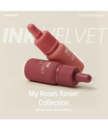 Peripera Ink the Velvet Lip Tint - High Pigment, Longwear, Weightless (040 CALM ROSY) - Buy Online on SooperMarket.com